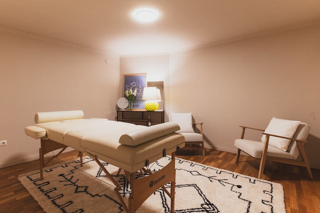 Treatment Room — massage table