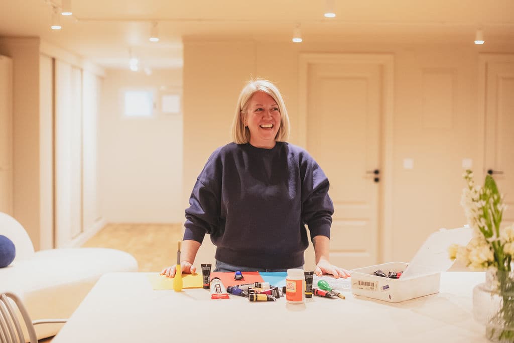 The Workshop — workshop host smiling